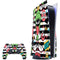 Looney Tunes Marvin the Martian Striped Patches PlayStation PS5 Skins