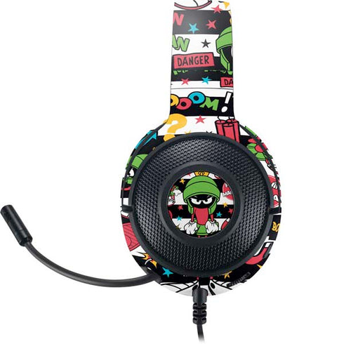 Looney Tunes Marvin the Martian Striped Patches Razer Kraken X Skin