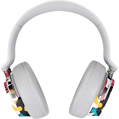 Looney Tunes Marvin the Martian Striped Patches Surface Headphones Skin