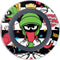 Looney Tunes Marvin the Martian Striped Patches Wireless Charger Skin