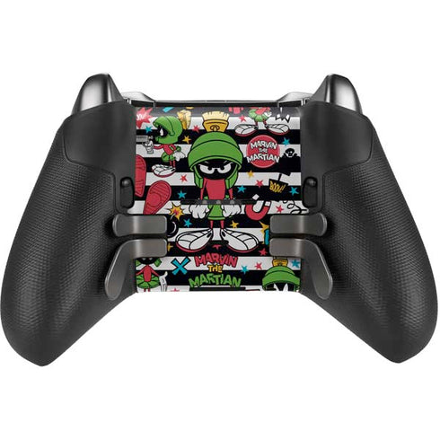 Looney Tunes Marvin the Martian Striped Patches Xbox Elite Wireless Controller Series 2 Skin