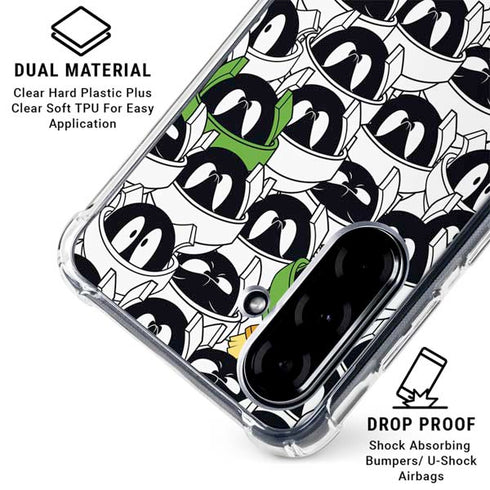 Looney Tunes Marvin the Martian Super Sized Galaxy A36 5G Clear Case