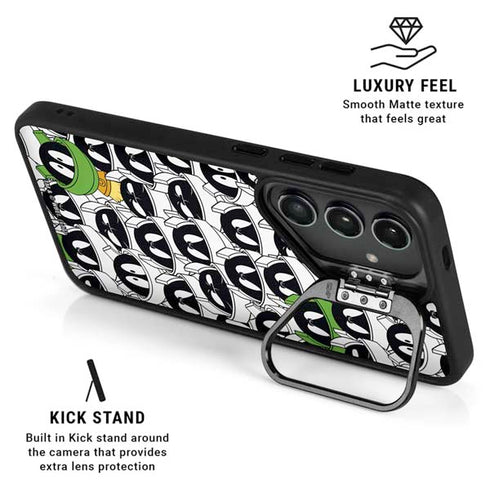 Looney Tunes Marvin the Martian Super Sized Galaxy S24 Plus Kickstand Case
