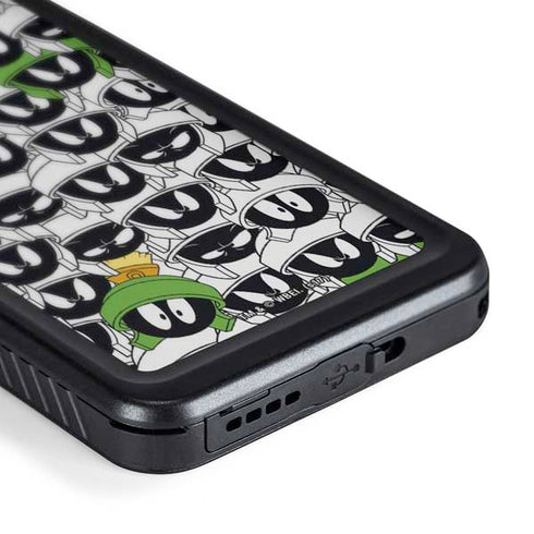 Looney Tunes Marvin the Martian Super Sized Galaxy S24 Plus Waterproof Case
