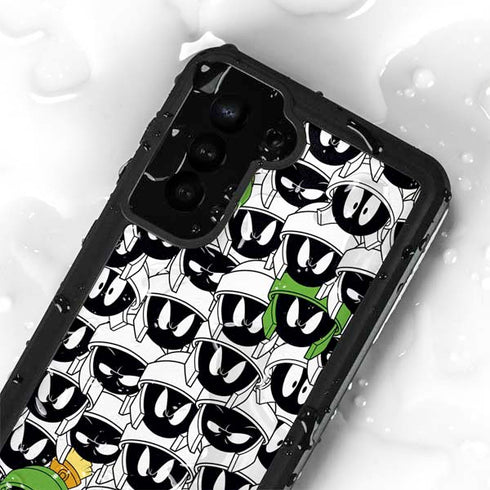 Looney Tunes Marvin the Martian Super Sized Galaxy S24 Plus Waterproof Case