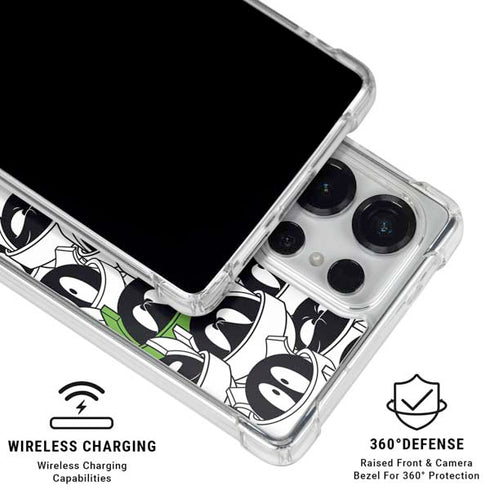 Looney Tunes Marvin the Martian Super Sized Galaxy S25 Ultra Clear Case