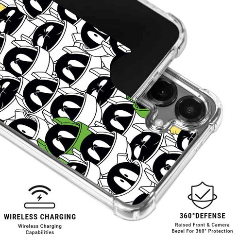 Looney Tunes Marvin the Martian Super Sized Galaxy S26 Clear Case