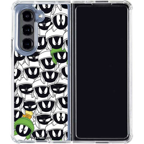 Looney Tunes Marvin the Martian Super Sized Galaxy Z Fold5 5G Clear Case
