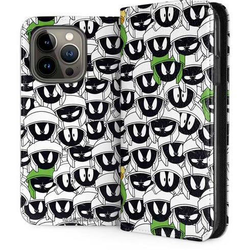 Looney Tunes Marvin the Martian Super Sized iPhone 13 Pro Folio Case