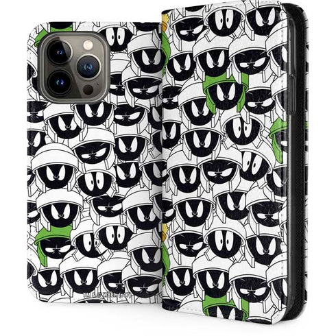 Looney Tunes Marvin the Martian Super Sized iPhone 13 Pro Max Folio Case