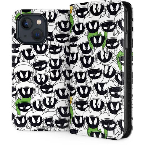 Looney Tunes Marvin the Martian Super Sized iPhone 14 Folio Case