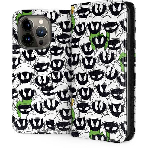 Looney Tunes Marvin the Martian Super Sized iPhone 14 Pro Folio Case