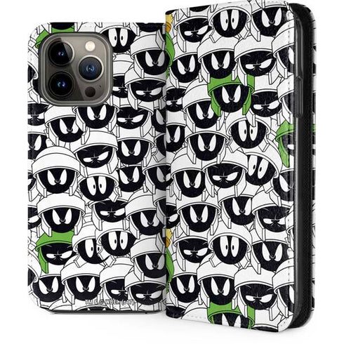 Looney Tunes Marvin the Martian Super Sized iPhone 14 Pro Max Folio Case