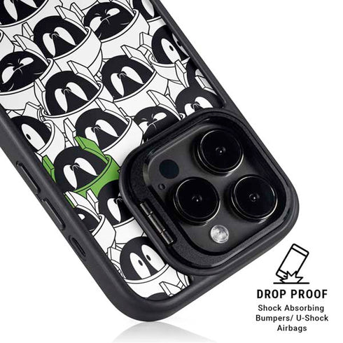 Looney Tunes Marvin the Martian Super Sized iPhone 14 Pro Max Kickstand Case