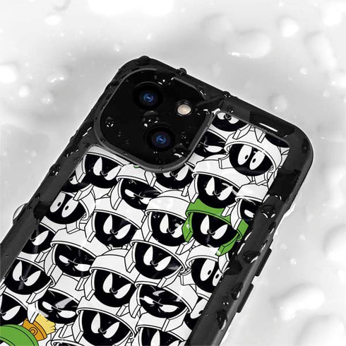 Looney Tunes Marvin the Martian Super Sized iPhone 15 Plus Waterproof Case