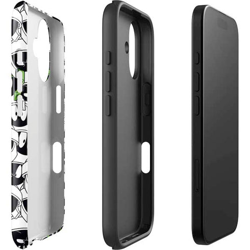 Looney Tunes Marvin the Martian Super Sized iPhone 16 Plus Impact Case