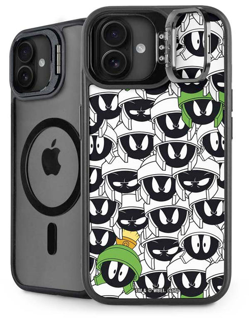 Looney Tunes Marvin the Martian Super Sized iPhone 16 Plus Kickstand Case