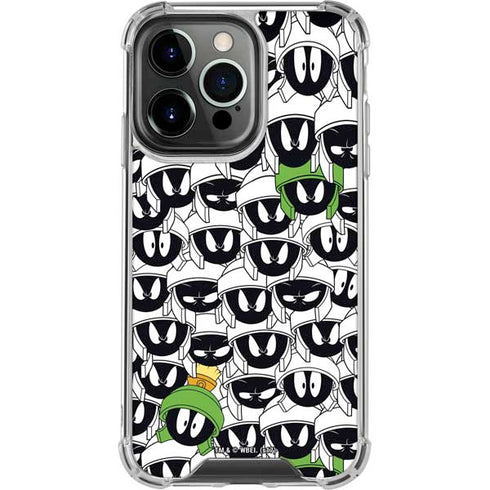 Looney Tunes Marvin the Martian Super Sized iPhone 16 Pro Clear Case