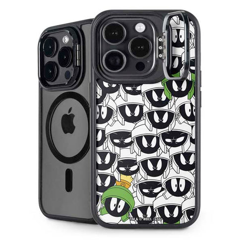 Looney Tunes Marvin the Martian Super Sized iPhone 16 Pro Max Kickstand Case
