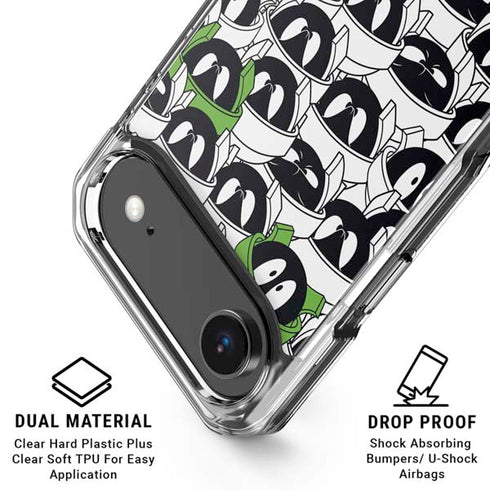 Looney Tunes Marvin the Martian Super Sized iPhone 17 Air Clear Case