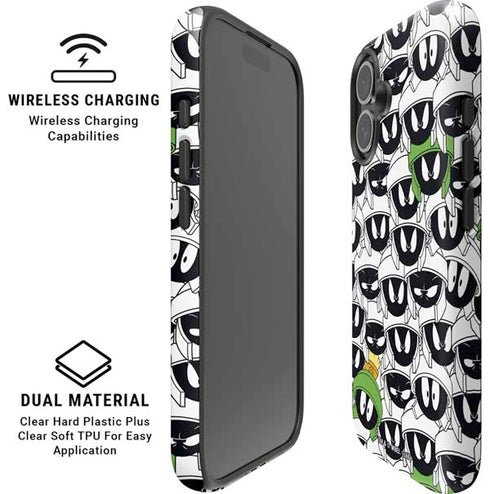 Looney Tunes Marvin the Martian Super Sized iPhone 17 Magsafe Impact Case