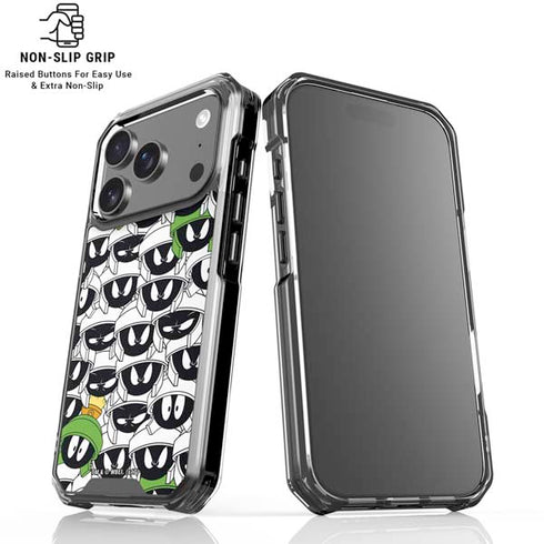 Looney Tunes Marvin the Martian Super Sized iPhone 17 Pro Max Clear Case