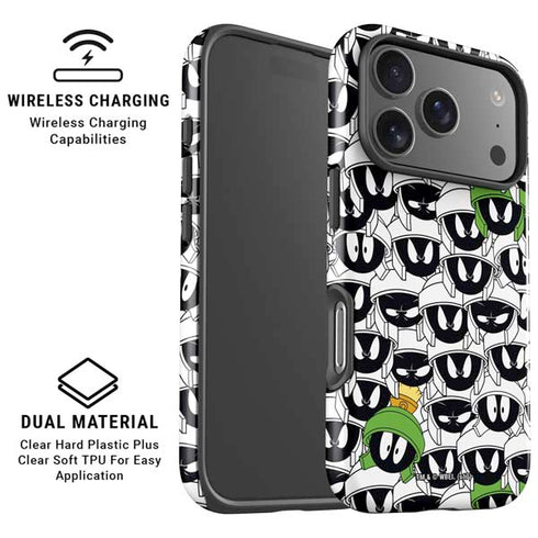 Looney Tunes Marvin the Martian Super Sized iPhone 17 Pro Max Magsafe Impact Case