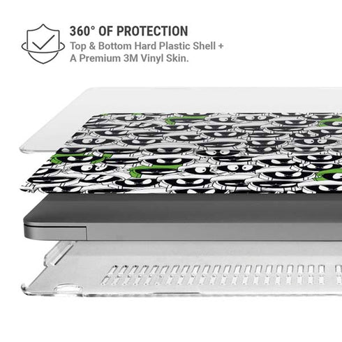 Looney Tunes Marvin the Martian Super Sized MacBook Pro 14in (2021-24) Case plus Skin