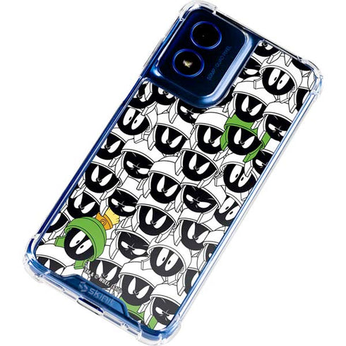 Looney Tunes Marvin the Martian Super Sized Moto G 5G (2024) Clear Case