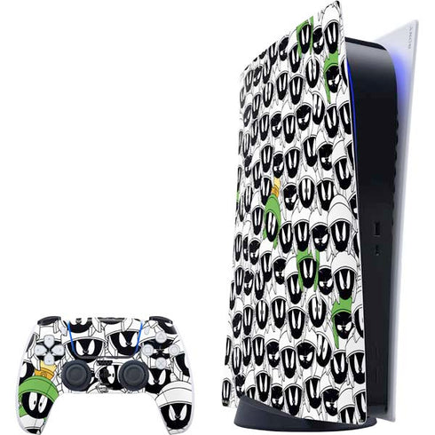 Looney Tunes Marvin the Martian Super Sized PlayStation PS5 Skins