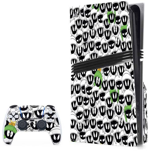 Looney Tunes Marvin the Martian Super Sized PS5 Pro Disk Bundle Skin