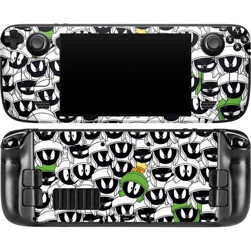Looney Tunes Marvin the Martian Super Sized Steam Deck Handheld Gaming Computer OLED Skin