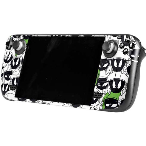 Looney Tunes Marvin the Martian Super Sized Steam Deck Handheld Gaming Computer OLED Skin