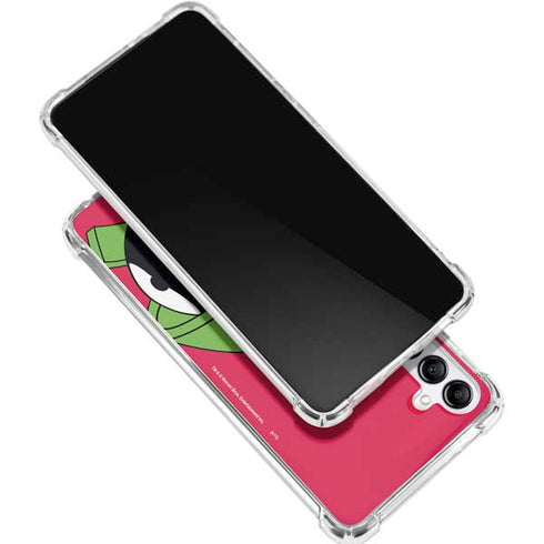 Looney Tunes Marvin The Martian Zoomed In Galaxy A16 5G Clear Case