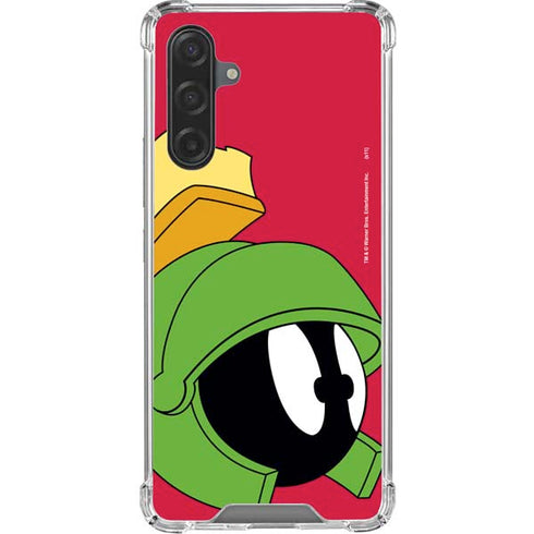 Looney Tunes Marvin The Martian Zoomed In Galaxy A17 Clear Case