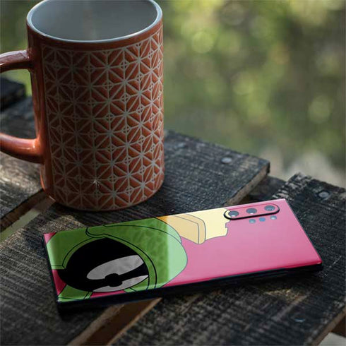 Looney Tunes Marvin The Martian Zoomed In Galaxy Note 10 Plus Skin