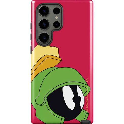 Looney Tunes Marvin The Martian Zoomed In Galaxy S23 Ultra Pro Case