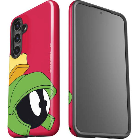 Looney Tunes Marvin The Martian Zoomed In Galaxy S25 Impact Case