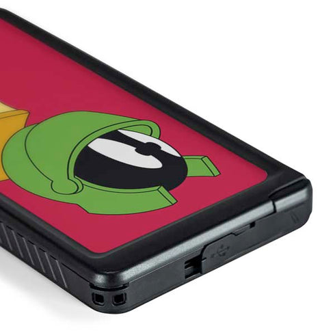 Looney Tunes Marvin The Martian Zoomed In Galaxy S24 Ultra Waterproof Case