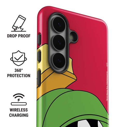 Looney Tunes Marvin The Martian Zoomed In Galaxy S26 Impact Case