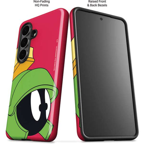 Looney Tunes Marvin The Martian Zoomed In Galaxy S26 Plus Impact Case