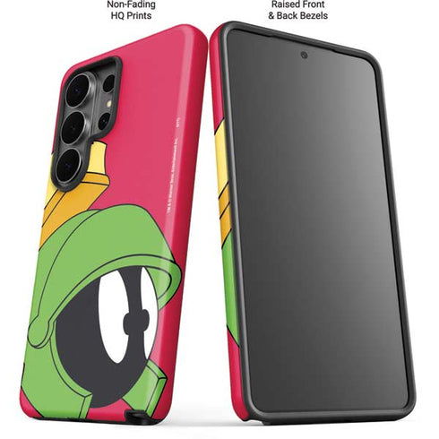 Looney Tunes Marvin The Martian Zoomed In Galaxy S26 Ultra Impact Case