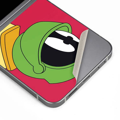 Looney Tunes Marvin The Martian Zoomed In Galaxy Z Flip6 Skin