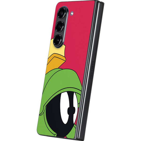 Looney Tunes Marvin The Martian Zoomed In Galaxy Z Fold5 5G Skin