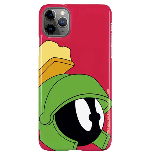 Looney Tunes Marvin The Martian Zoomed In iPhone Cases