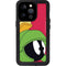 Looney Tunes Marvin The Martian Zoomed In iPhone 15 Pro Waterproof Case