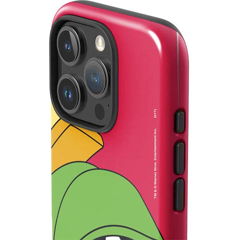 Looney Tunes Marvin The Martian Zoomed In iPhone 16 Pro Impact Case