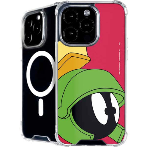 Looney Tunes Marvin The Martian Zoomed In iPhone 16 Pro Max MagSafe Case
