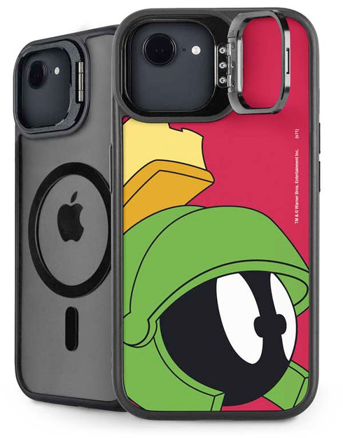 Looney Tunes Marvin The Martian Zoomed In iPhone 16e Kickstand Case