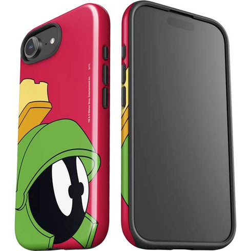 Looney Tunes Marvin The Martian Zoomed In iPhone 16e Impact Case